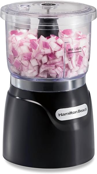 Hamilton Beach 3 Cup Electric Vegetable Chopper & Mini Processor