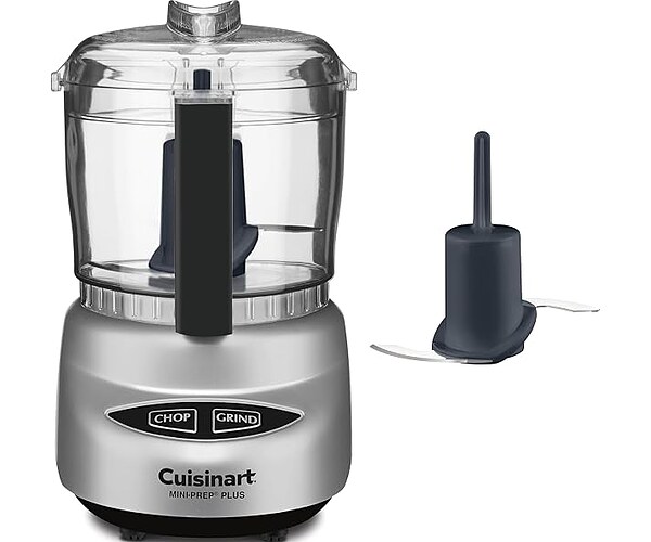 Cuisinart Mini Food Processor, Reversible Blade, 3-Cup