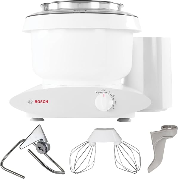 Bosch Universal Plus Stand Mixer 500W, 6.5 Qt, with Dough Hook Extender