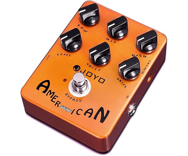 JOYO American Tube Amp Simulator & Preamp Guitar Pedal, JF-14