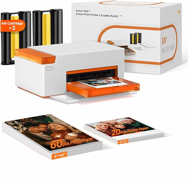 Liene Amber M110 Bluetooth Portable Photo Printer