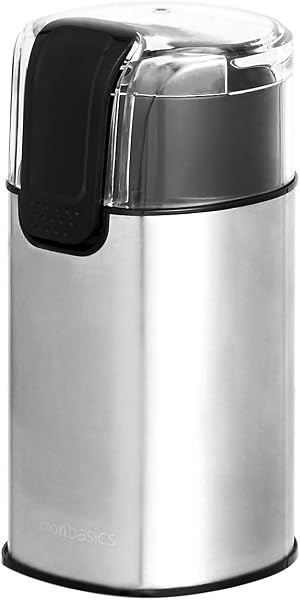 Amazon Basics Fast Electric Coffee Grinder for Home Use, Coffee Bean and Spice Grinder