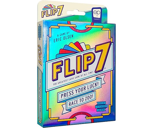 USAOPOLY Flip 7 Card Game - Ultimate Press Your Luck Strategy