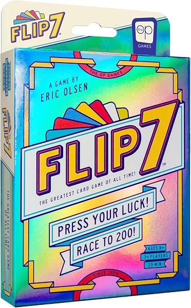 USAOPOLY Flip 7 Card Game - Ultimate Press Your Luck...